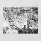 Manchester Graffito Postkarte (Vorderseite)