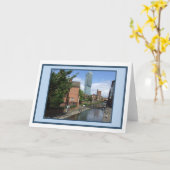 Manchester Greetings Card Karte (Gelbe Blume)