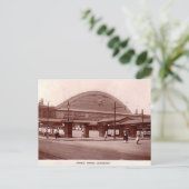 Manchester, Hauptbahnhof Postkarte (Stehend Vorderseite)
