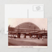 Manchester, Hauptbahnhof Postkarte (Vorne/Hinten)