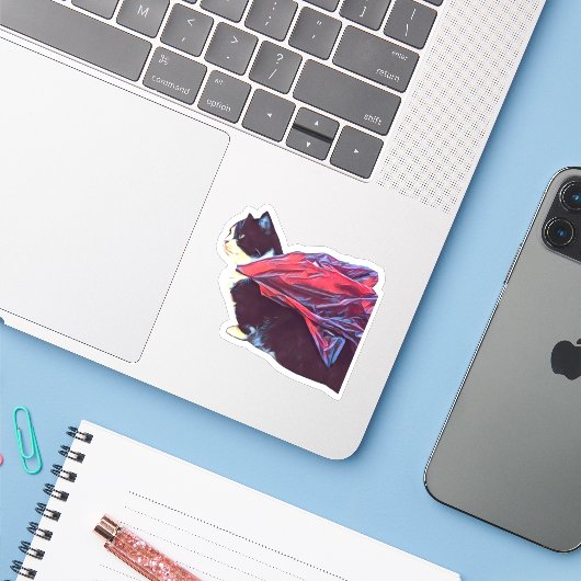 Manchester HeroesAmoungUs Sticker (Laptop mit iPhone)