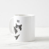 Manchester "Hi"Tasse Kaffeetasse (Vorderseite Links)
