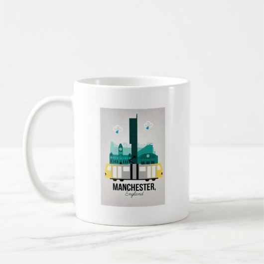 Manchester Kaffeetasse (Links)