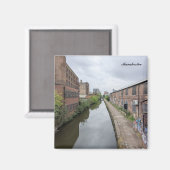 Manchester Kanäle Magnet (Vorderseite/Rückseite)