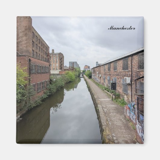 Manchester Kanäle Magnet (Vorne)