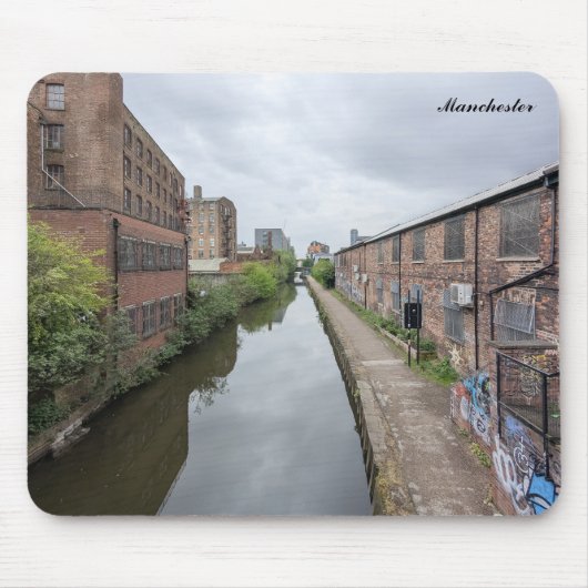 Manchester Kanäle Mousepad (Vorne)