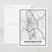 Manchester Karte (Vorne/Hinten)