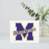 Manchester Letter Postkarte (Stehend Vorderseite)