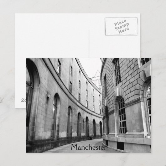 Manchester Library Walks Postcard Postkarte (Vorne/Hinten)