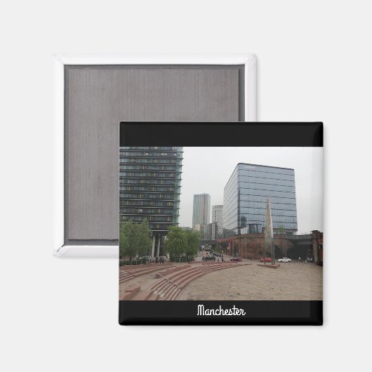 Manchester Magnet (Vorderseite/Rückseite)
