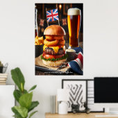 Manchester Munchies: Pub Classic 24x36 Poster (Heimbüro)
