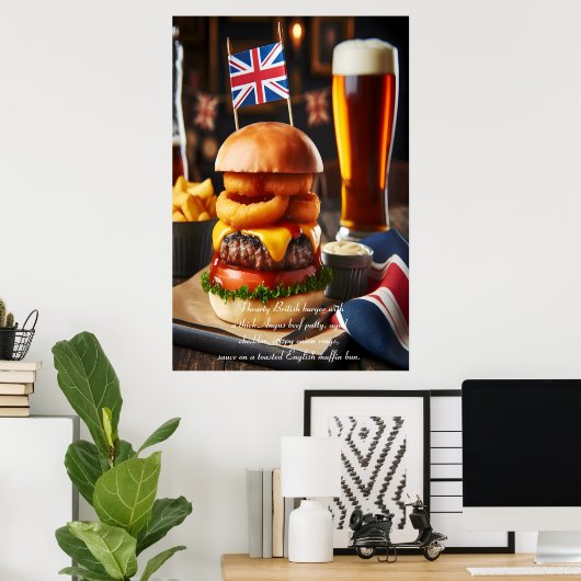 Manchester Munchies: Pub Classic 24x36 Poster (Heimbüro)