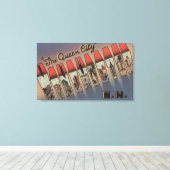 Manchester, New Hampshire - Große Briefszenen Leinwanddruck (Insitu (Holzboden))