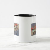 Manchester, New Hampshire - Große Briefszenen Tasse (Zentrum)