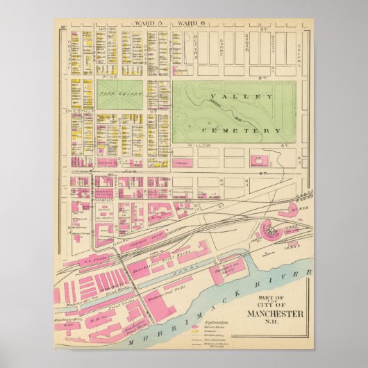 Manchester, NH, Teil Poster (Vorne)
