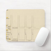 Manchester, NH, Ward 1 Mousepad (Mit Mouse)