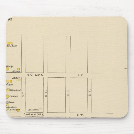 Manchester, NH, Ward 1 Mousepad (Vorne)