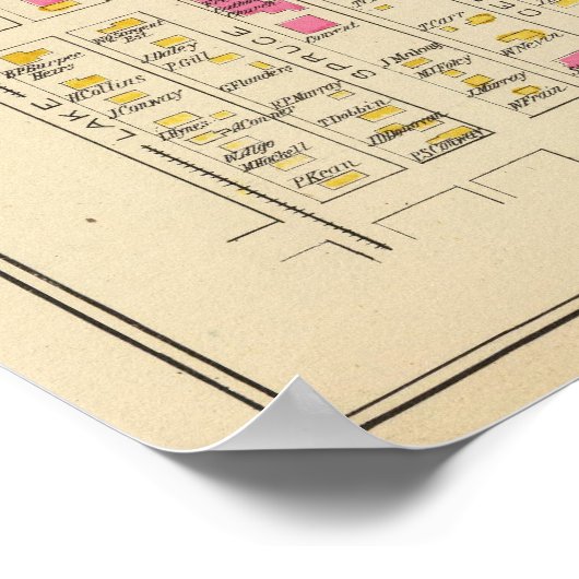 Manchester, NH, Ward 6 Poster (Ecke)