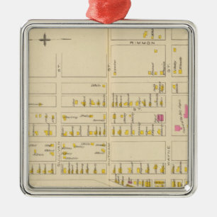 Manchester, NH, Ward 89 Ornament Aus Metall