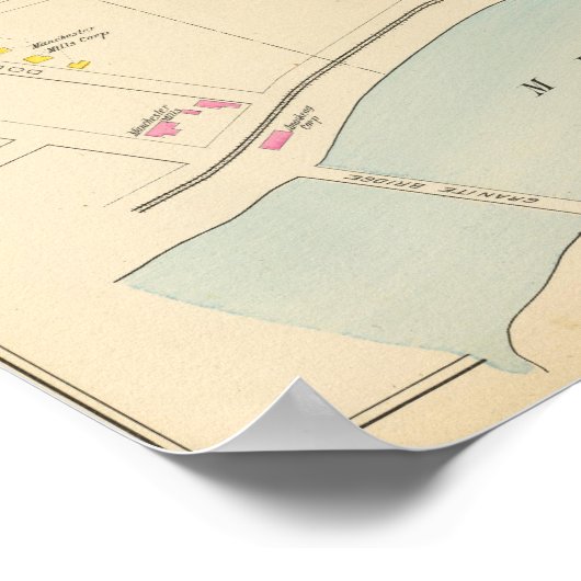 Manchester, NH, Ward 89 Poster (Ecke)