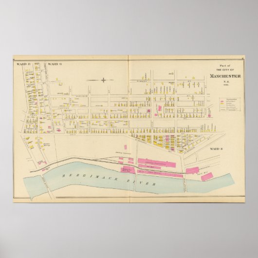 Manchester, NH, Ward 89 Poster (Vorne)