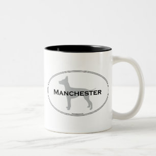 Manchester-Oval Zweifarbige Tasse