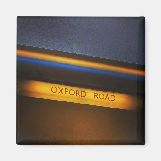 Manchester Oxford Road Magnet (Vorne)