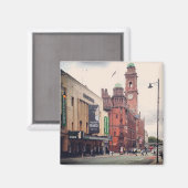 Manchester Oxford Road Magnet (Vorderseite/Rückseite)