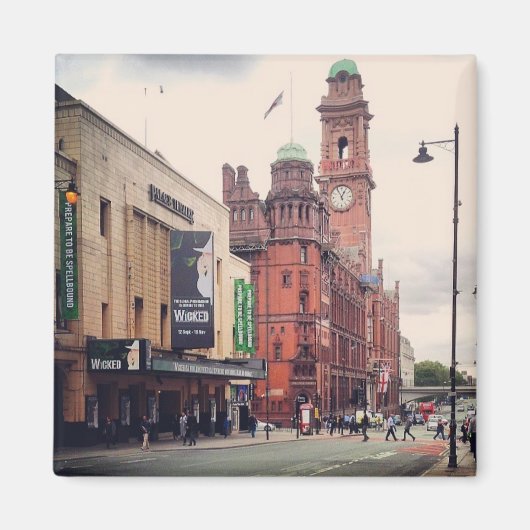 Manchester Oxford Road Magnet (Vorne)