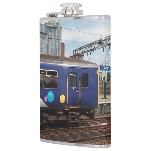 Manchester Piccadilly Flachmann (Links)