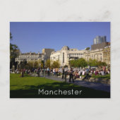 Manchester Piccadilly Gardens Postcard Postkarte (Vorderseite)