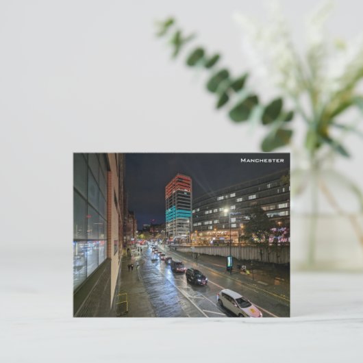 Manchester Piccadilly Postkarte (Stehend Vorderseite)