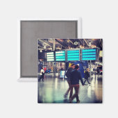 Manchester Piccadilly Station Magnet (Vorderseite/Rückseite)