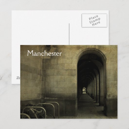 Manchester Postcard Postkarte (Vorne/Hinten)