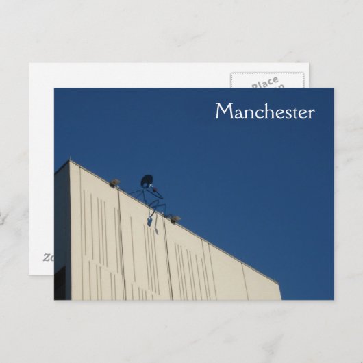Manchester Postcard Postkarte (Vorne/Hinten)