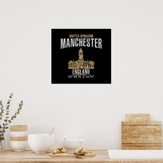 Manchester Poster (Küche)