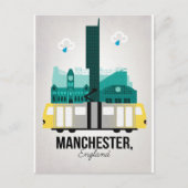 Manchester Postkarte (Vorderseite)