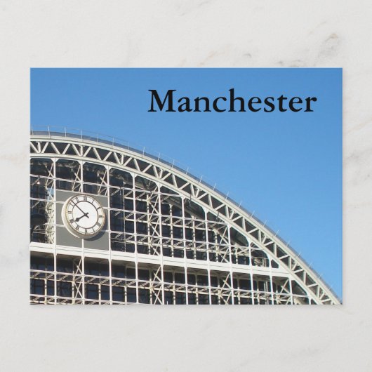 Manchester Postkarte (Vorderseite)