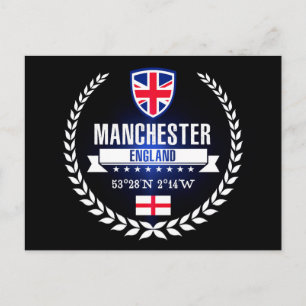 Manchester Postkarte
