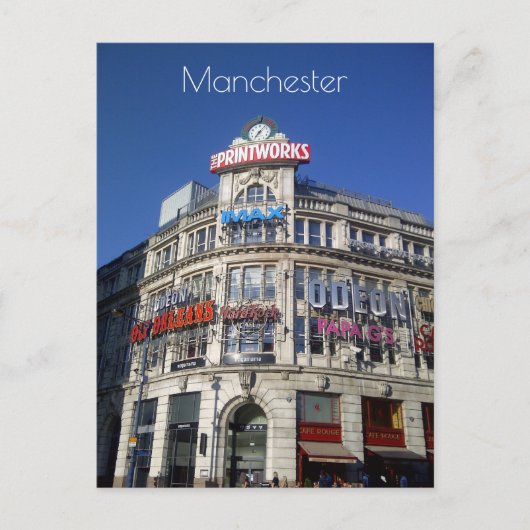 Manchester Printworks Postcard Postkarte (Vorderseite)