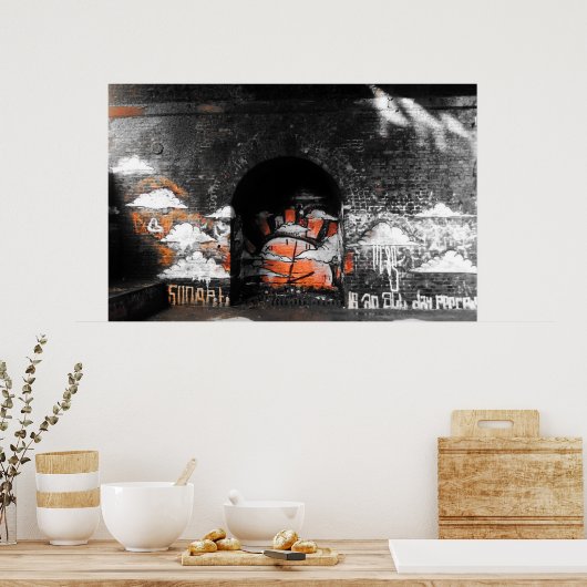 Manchester Railway Arch Poster (Küche)