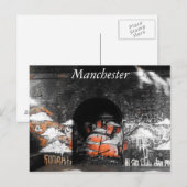 Manchester Railway Arch Postkarte (Vorne/Hinten)