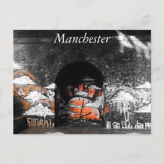 Manchester Railway Arch Postkarte (Vorderseite)