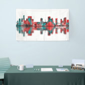 Manchester Skyline Banner (Messeveranstaltung)