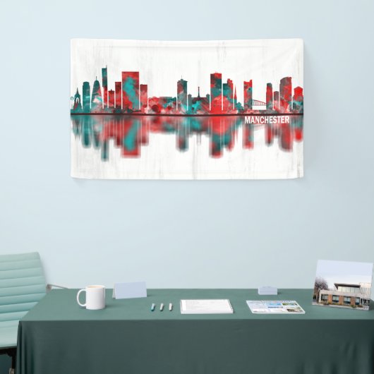 Manchester Skyline Banner (Messeveranstaltung)
