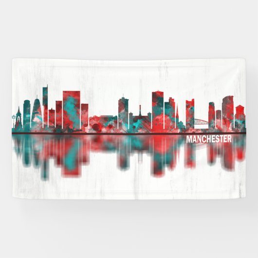 Manchester Skyline Banner (Horizontal)