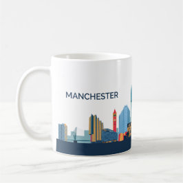 Manchester Skyline Kaffeetasse