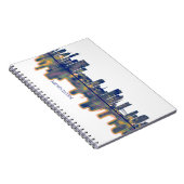 Manchester Skyline Notizblock (Rechte Seite)