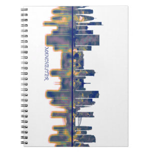 Manchester Skyline Notizblock