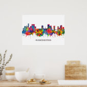 Manchester Skyline Poster (Küche)
